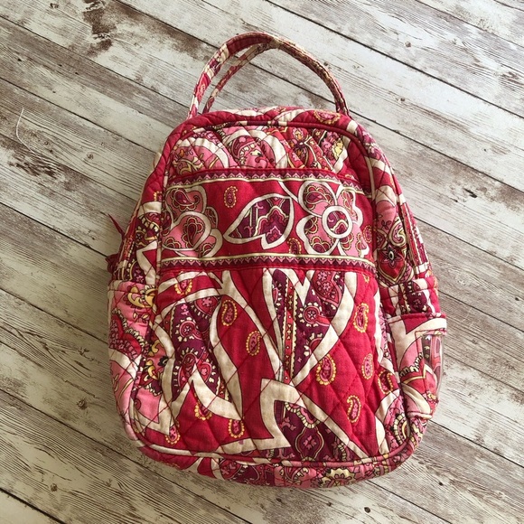 Vera Bradley Handbags - Vera Bradley Cosmetic Makeup 💄 Bag Red, Pink and White